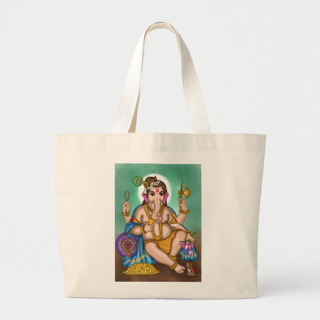 Child Ganesha Tote Bag (Front)