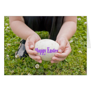 Child Holding Easter Egg