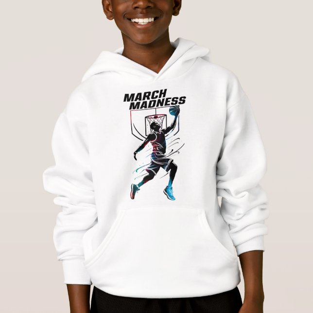 Child hood sweatshirt Basketball Madness (Front)