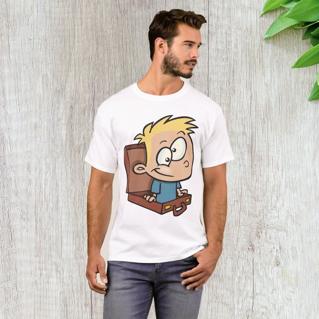Child In A Suitecase Mens T-Shirt (Creator Uploaded)