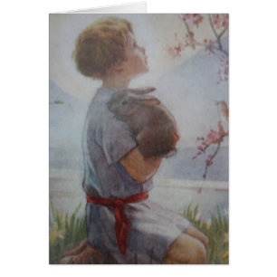 Child in Prayer Card