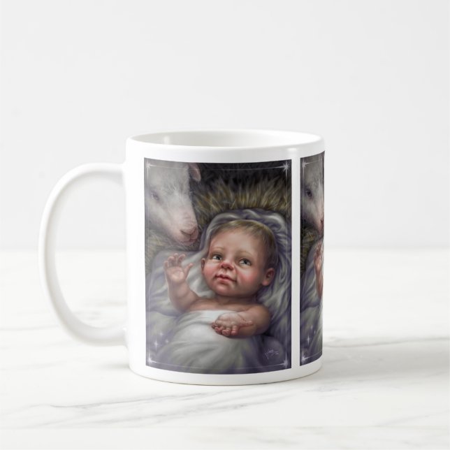 Child in the Manager Coffee Mug (Left)