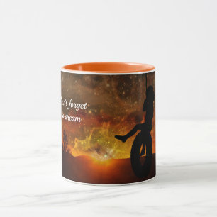 Child In Tire Swing Coffee Mug