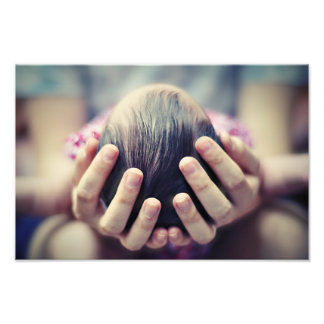 Child in Your Hands Photo Print
