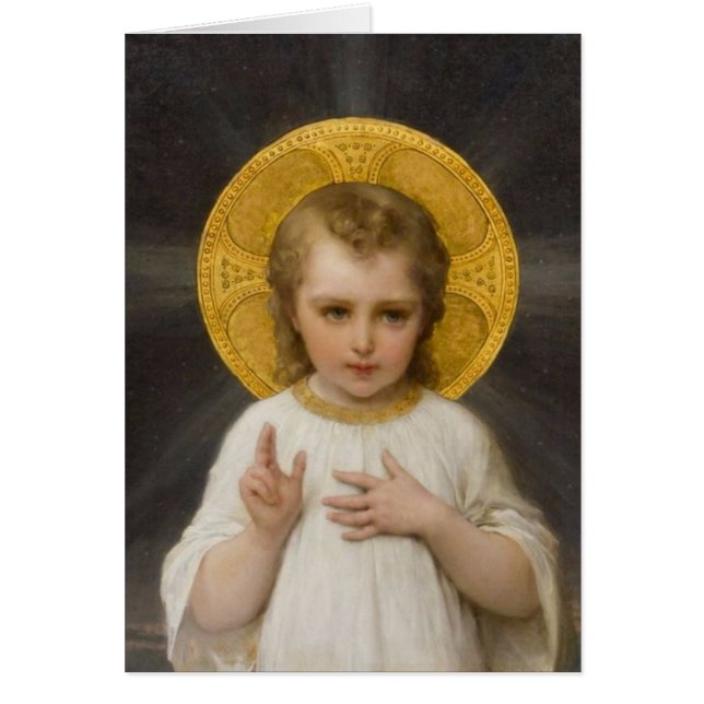 Child Jesus Blessing Halo Robe (Front)