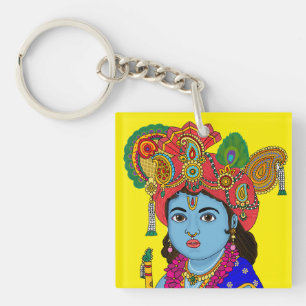 Child Krishna Keychain
