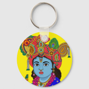Child Krishna Keychain