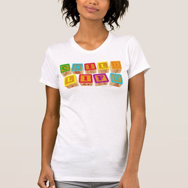 Child Life "Blocks" Apparel T-Shirt (Front)