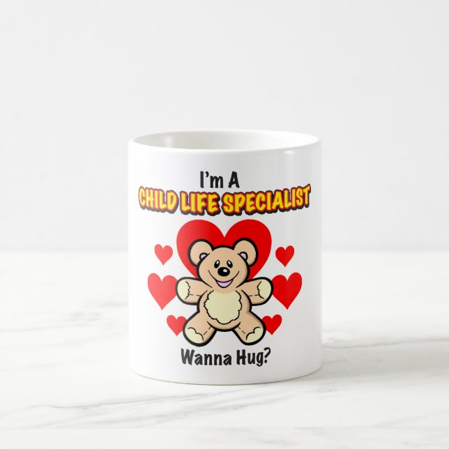 Child Life Specialist Teddy Bear Mug (Center)