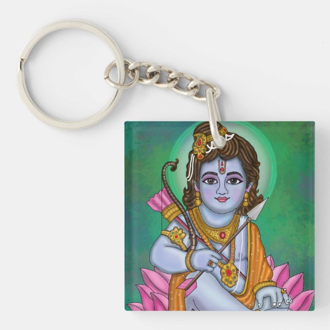 Child Lord Rama Keychain (Front)