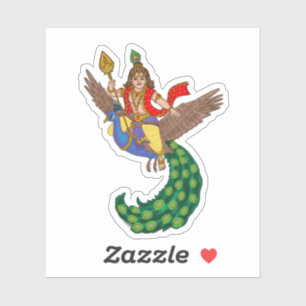 Child Murugan Sticker