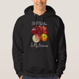 Child Nutrition Is My Business Dietitian Child Nut Hoodie