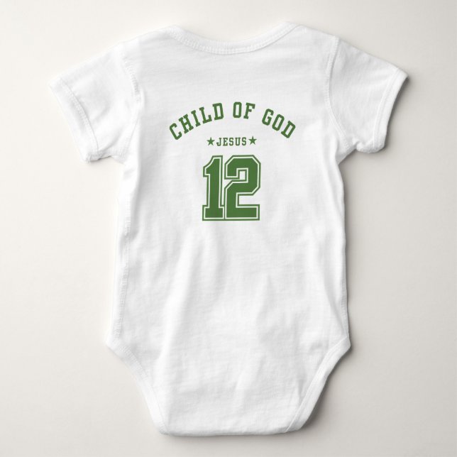 Child of God Baby Bodysuit (Back)