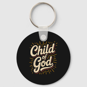Child Of God Christian Faith  Key Ring