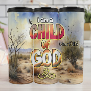 Child of God: Desert Serenity Thermal Tumbler