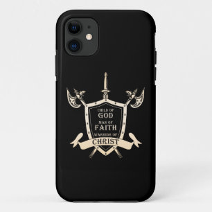 Child of GOD - Man of FAITH - Warrior of CHRIST iPhone 11 Case