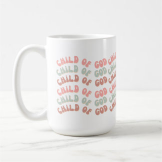Child of God Retro Waves Coffee Mug
