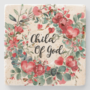 Child Of God Stone Coaster
