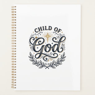 Child Of God Vintage Engraving Shirt Design_1 Planner