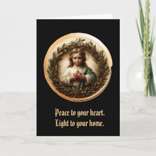 Child of the Sacred Flame Folded Greeting Card