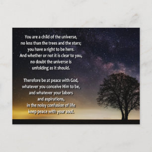 Child of the Universe - Quote card