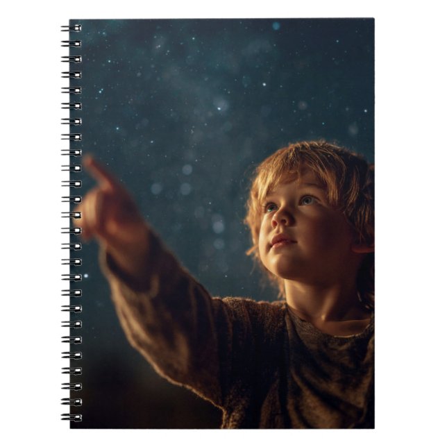 Child of Wonder Starry Night Notebook (Front)