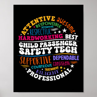 Child Penger Safety Technician  Poster