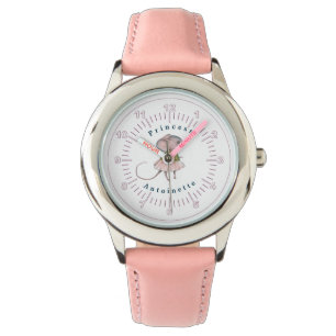 Child Pink Blue Girly Rat Mouse Personal Princess Watch
