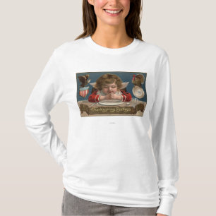 Child Praying at Dinner-Table T-Shirt
