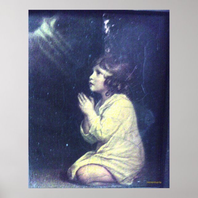 Child praying poster (Front)