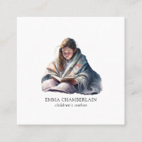 Child Reading A Book Children's Author