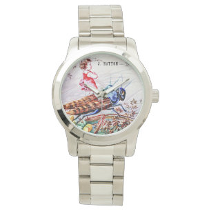 Child Riding Grasshoppers Watch