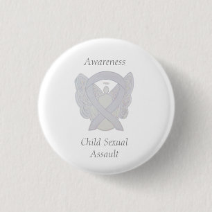 Child Sexual Assault Awareness White Ribbon Pin