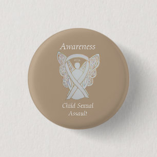Child Sexual Assault Awareness White Ribbon Pin