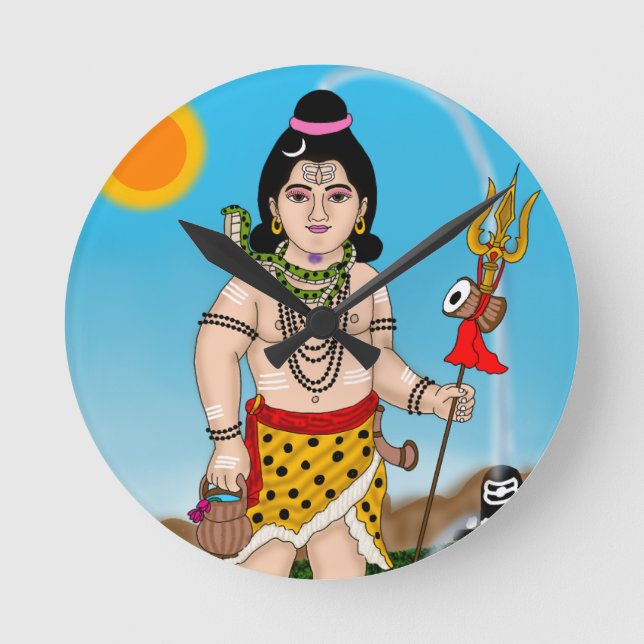 Child Shiva Clock (Front)