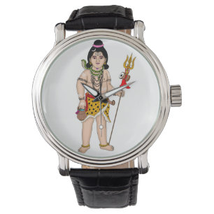 Child Shiva Clock Watch