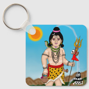 Child Shiva Keychain