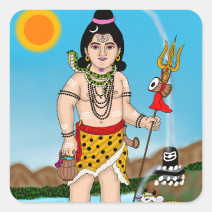 Child Shiva Sticker