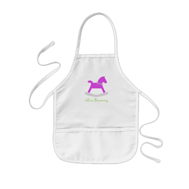 Child Size Personalised Apron (Front)