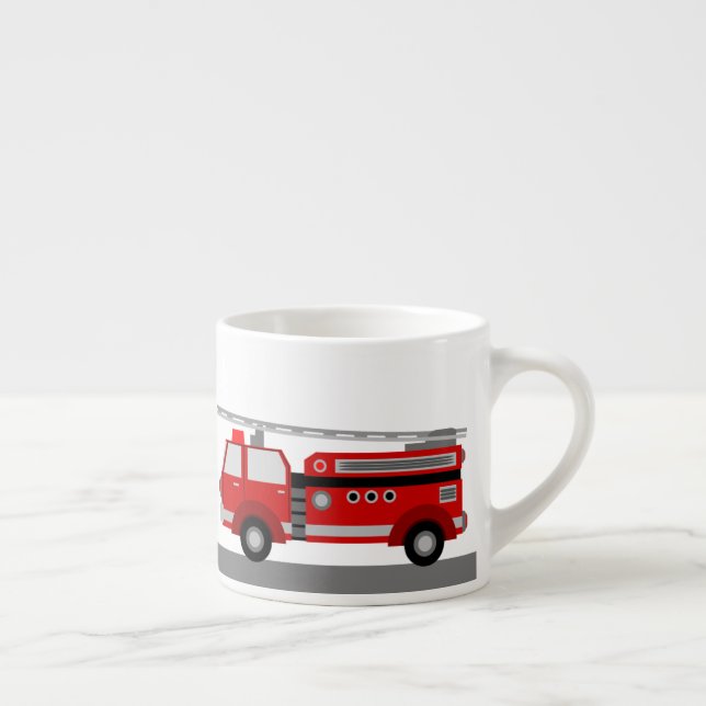 Child Size Personalised Firefighter Mug (Right)