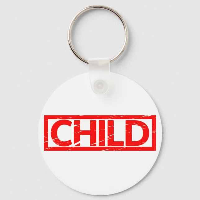Child Stamp Key Ring (Front)