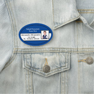 Child Student Photo Name ID Identification Card Name Tag