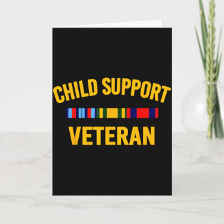Child Suprt Veteran Shirts Patriots Veteran Flag Card