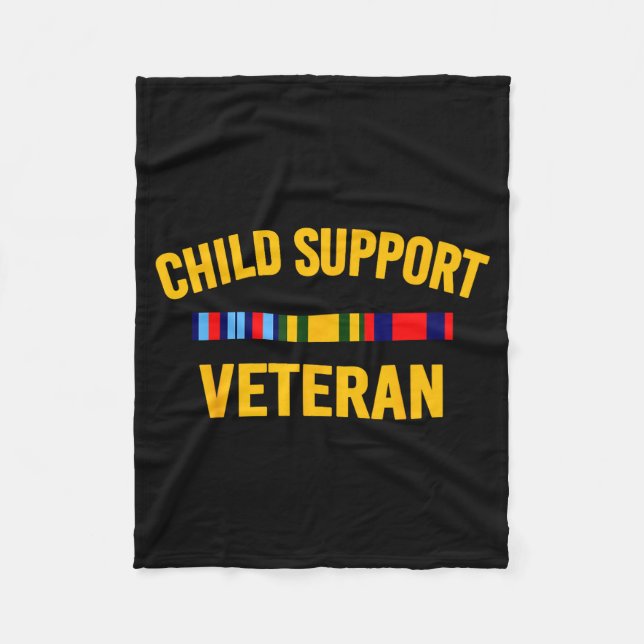 Child Suprt Veteran Shirts Patriots Veteran Flag  Fleece Blanket (Front)