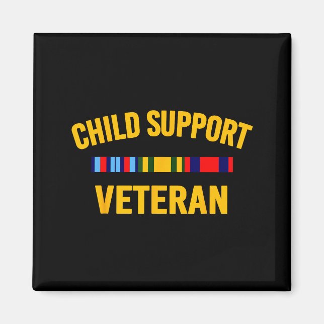 Child Suprt Veteran Shirts Patriots Veteran Flag  Magnet (Front)
