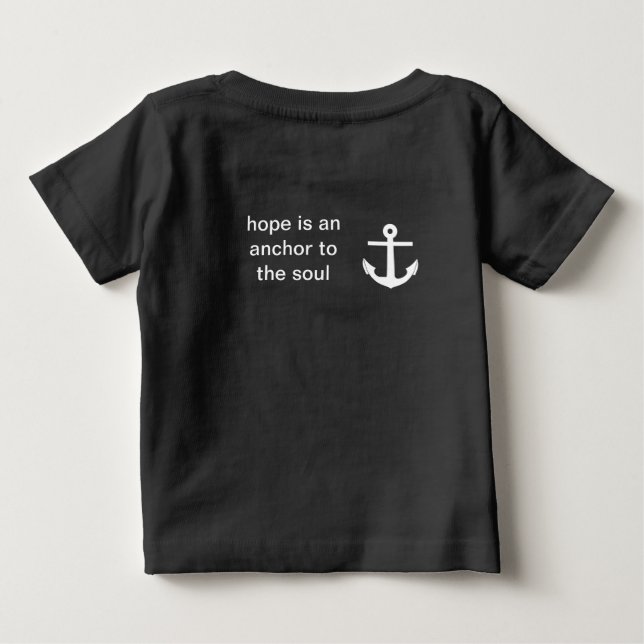 Child t-shirt hope anchor (Back)