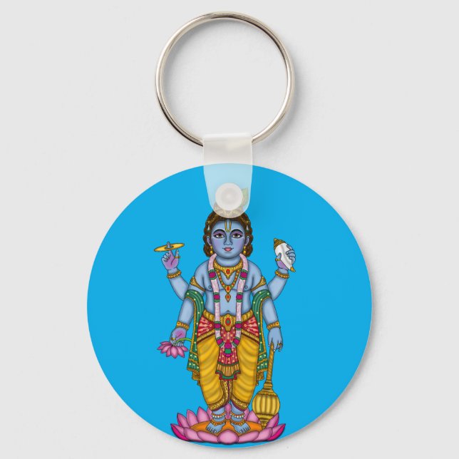 Child Vishnu Keychain (Front)