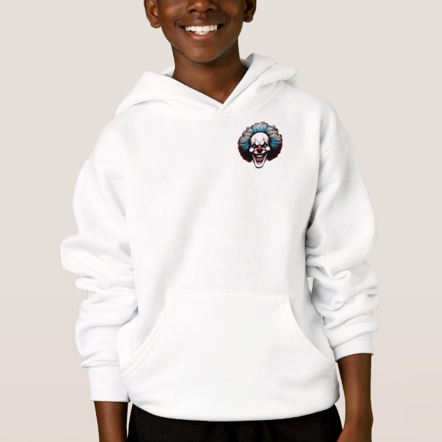 Child white sweater (logo) (Front)