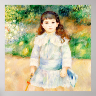 Child with a whip Auguste Renoir Poster