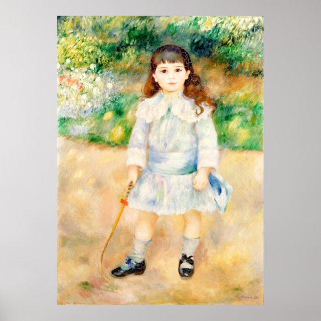 Child with a whip  Auguste  Renoir  Poster (Front)